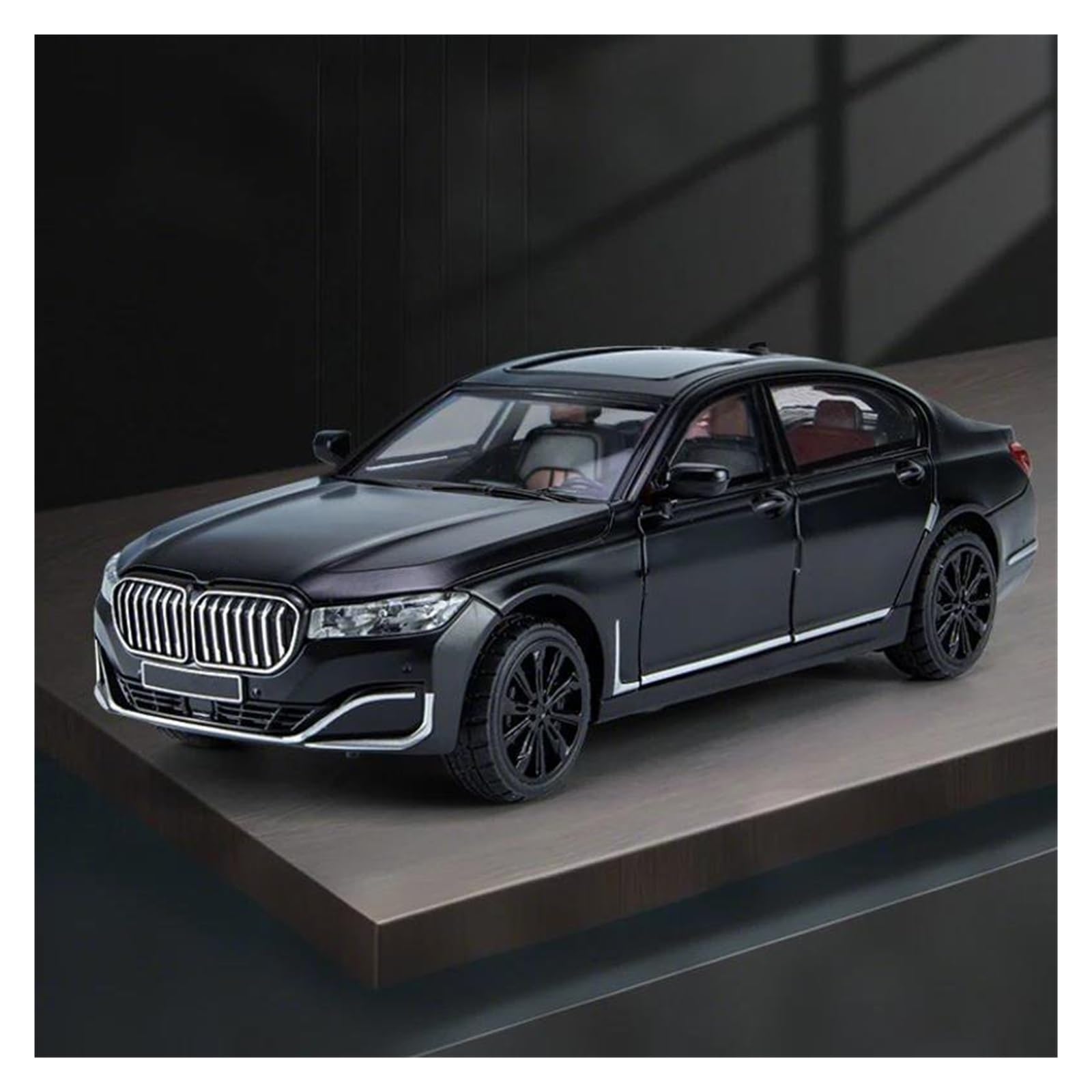 Btwodian Scale Model Car For BMW 760LI Diecast Model Car
