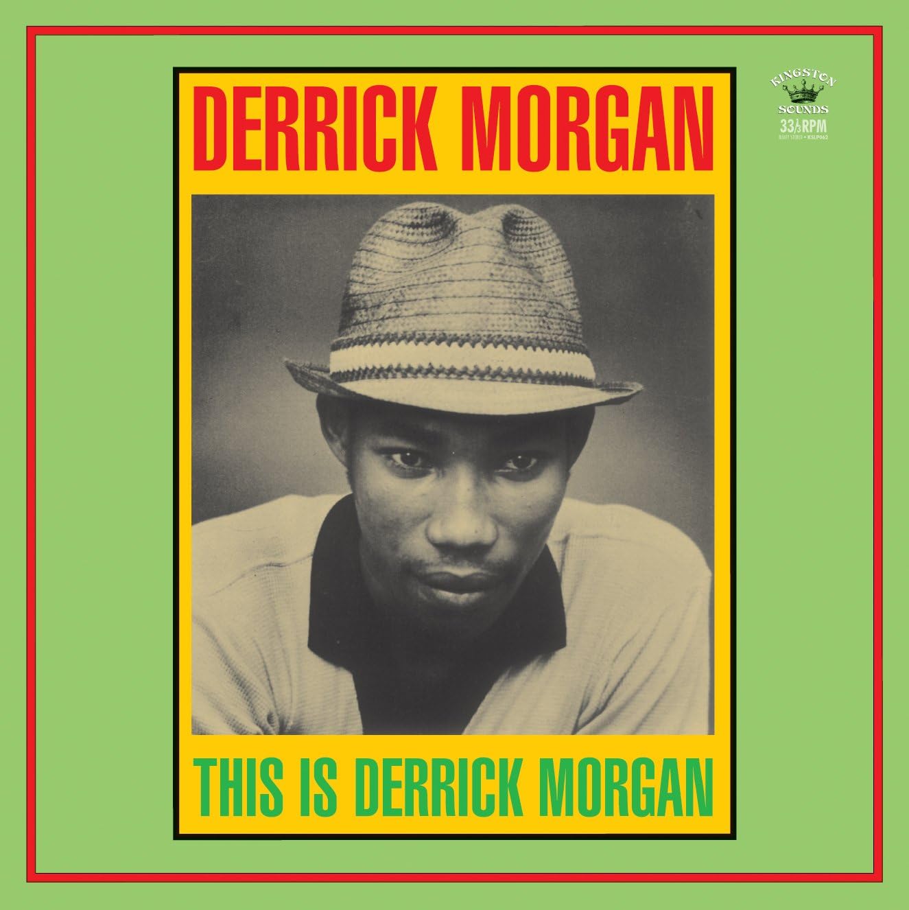 Derrick Morgan This Is Derrick Morgan Reissue LP Album Vinyl Record - EX/NM