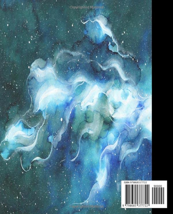 Composition Notebook: Wide Ruled Lined Paper Notebook Journal (Galaxy Space) - Image 2