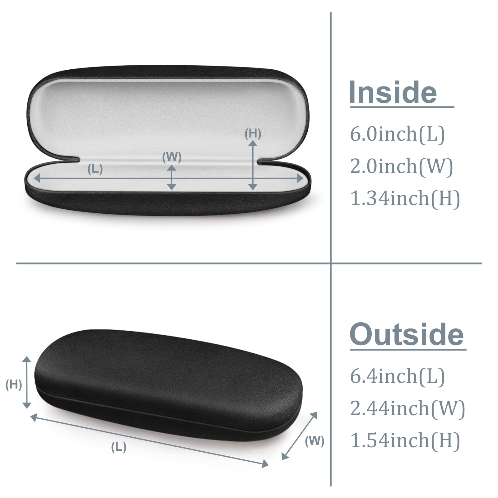 FINTIE etui na okulary Uniseks Twarde etui na okulary
