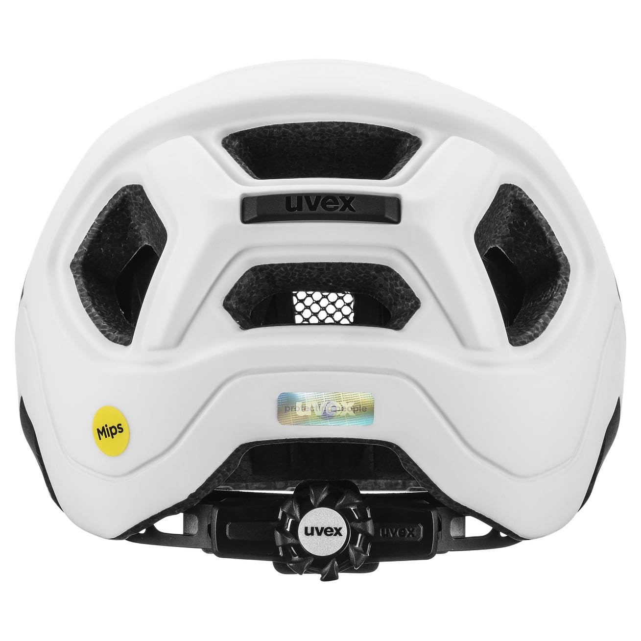 uvex react jr. MIPS, kask rowerowy unisex-dzieci, white matt, 52-56 cm