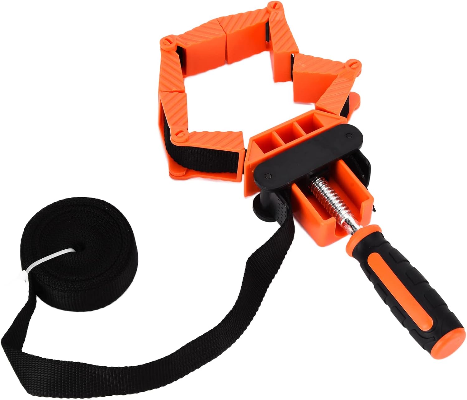 Garosa Strap Clamp, Nylon Material, Adjustable Design for Polygonal Shapes, Ideal Tool for Woodworking Projects