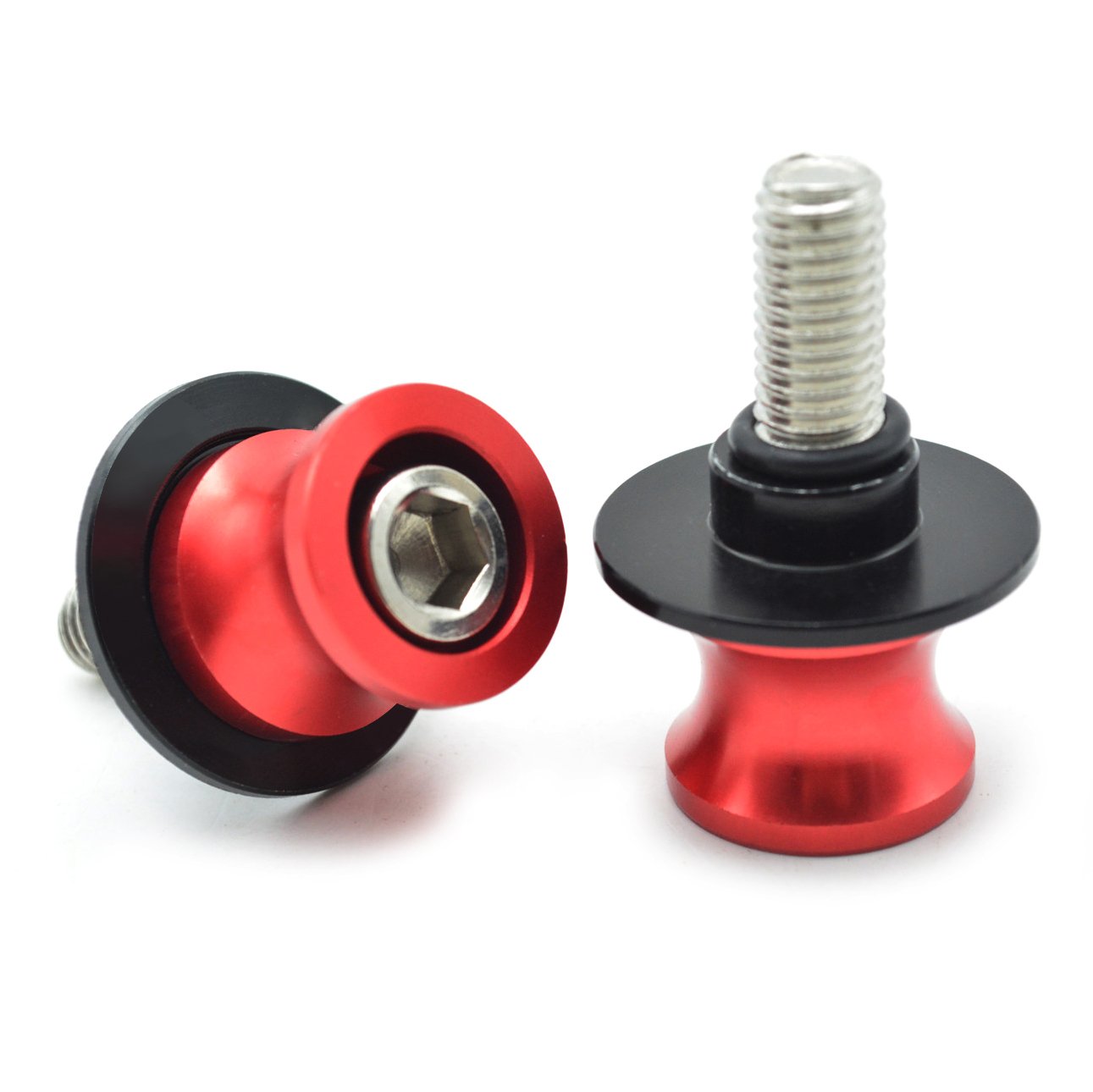 2 Nottolini M8*1.5 Per Forcellone Motocicletta - Supporti Antiribaltamento Per Kawasaki, BMW, Honda - Foto 4