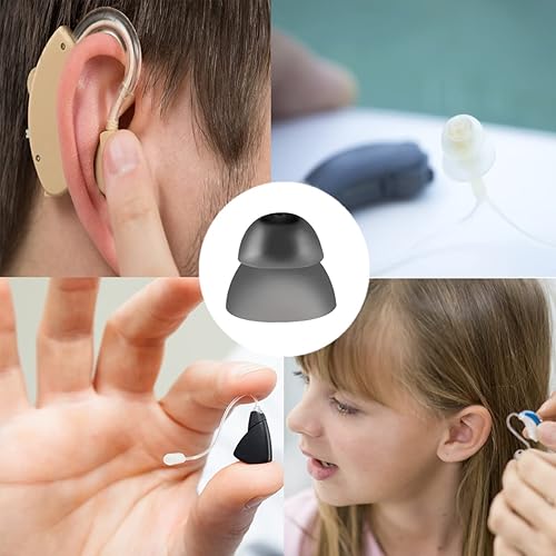 Miniatura 4 de 30 cúpulas de silicona para audífonos, cúpulas de oído, cúpulas de potencia, puntas de oído para resonar, estilo de ajuste seguro, RITE y