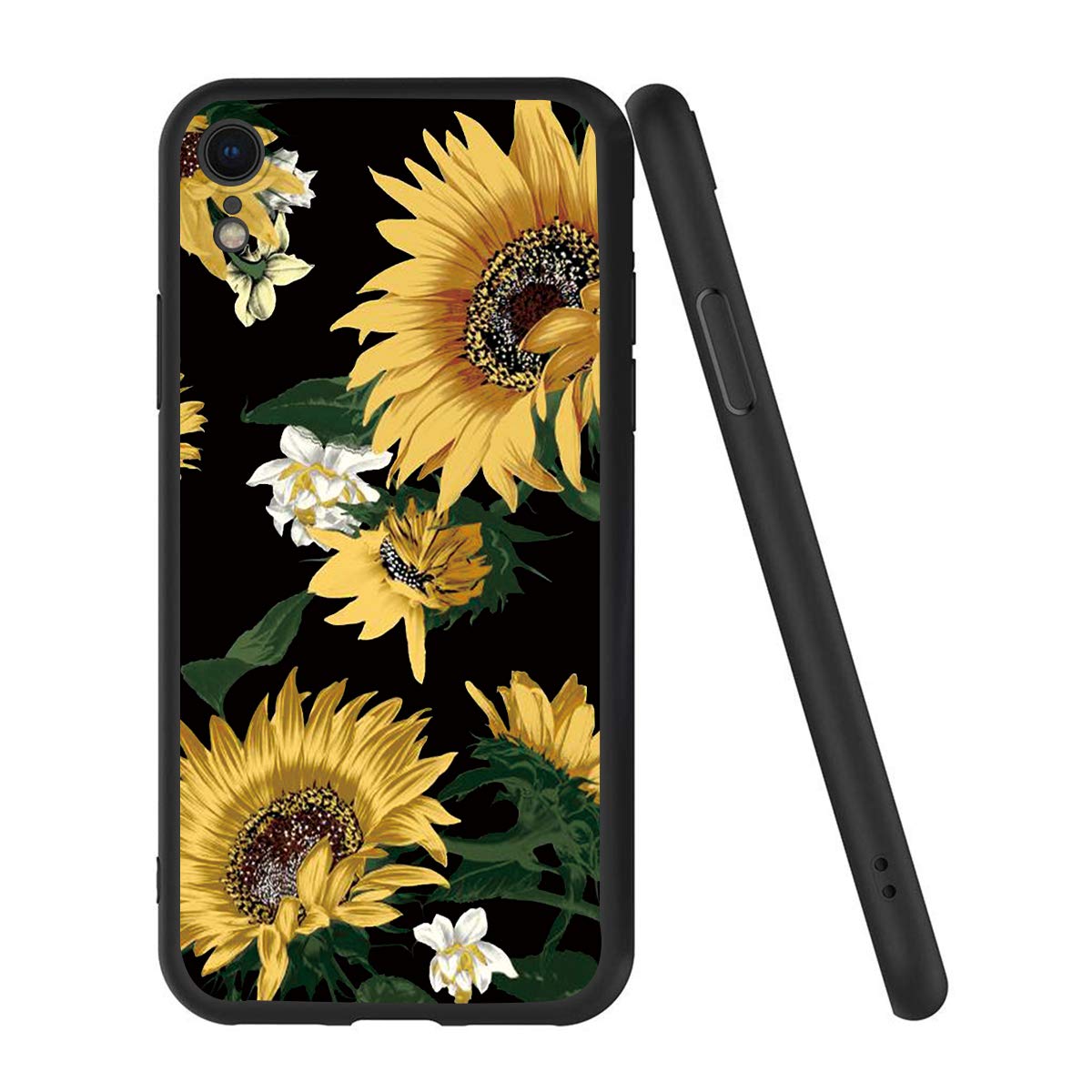 Personalised Flower Name Silicone Phone Case - Custom Clear Cover For IPhone 12, 13, 14, 15, XR, 11, And More!