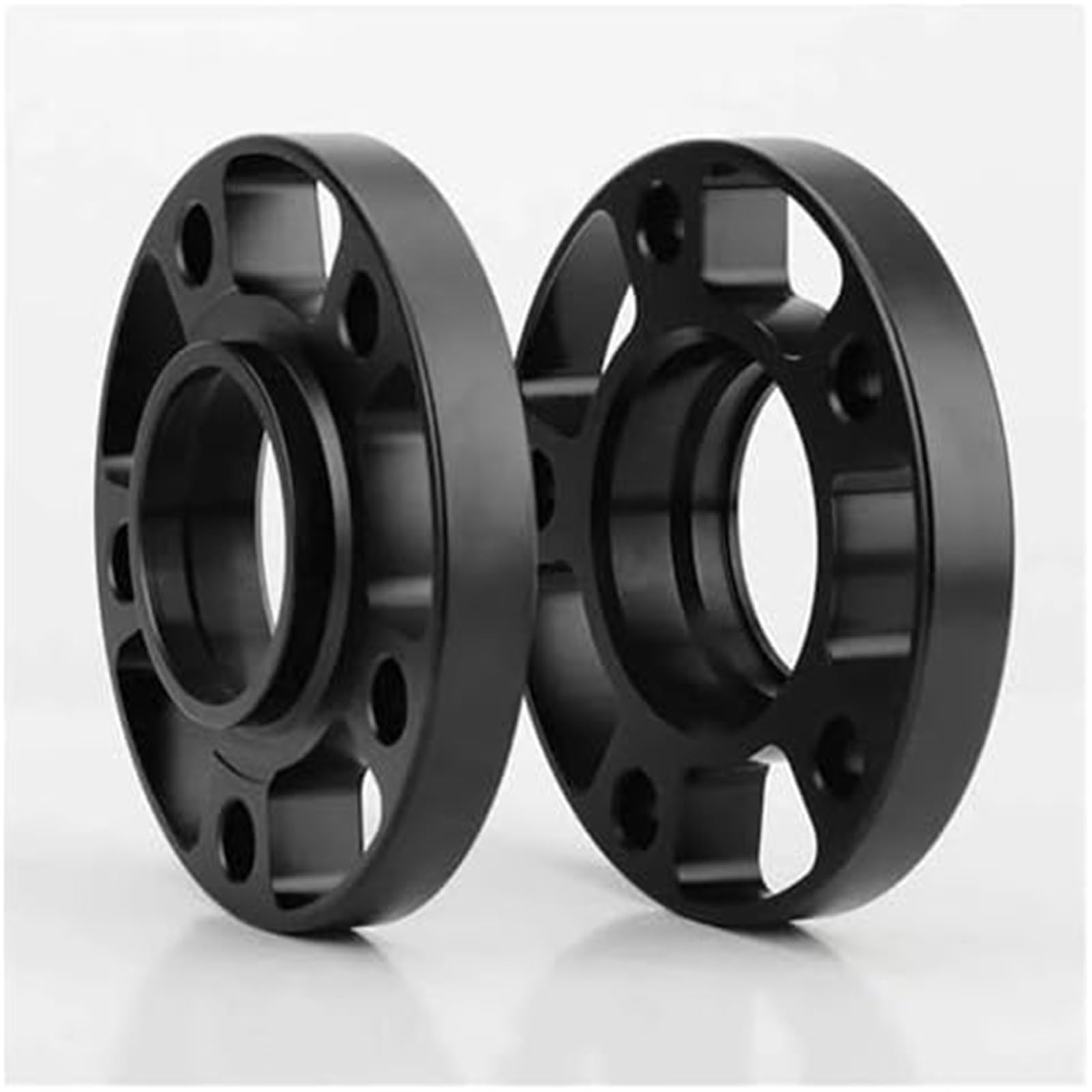 Dystans koła zawieszenia Adaptery dla kół 2 sztuki 12/15/20 mm 7075 kute aluminiowe przekładki Pcd 5X120 Cb 72,5, Bmw F20 F21 F30 F31 F80 F82(BLACK 2PCS 20MM)