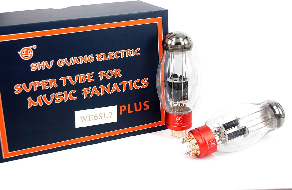1 Matched pair Shuguang WE6SL7 PLUS Vacuum tubes Audio Valve tube 6SL7