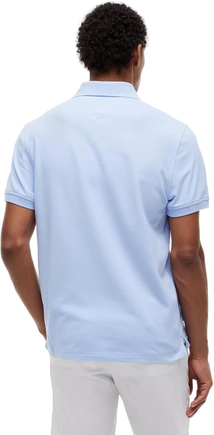 Tommy Hilfiger Men's Short Sleeve Cotton Pique Polo Shirt in Regular Fit 2024 Collection