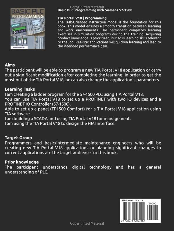 Siemens S7-1500 PLC system