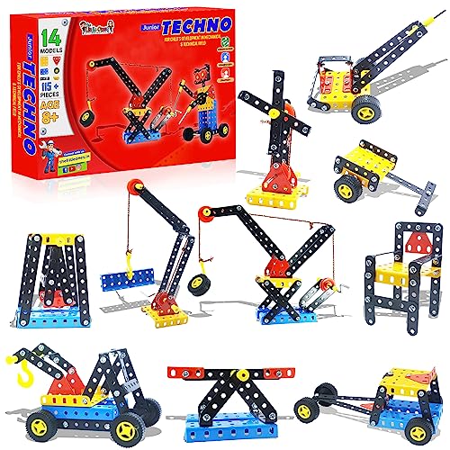 The Little Ones Mechanical Vehicle Building Kit - Constructi...
