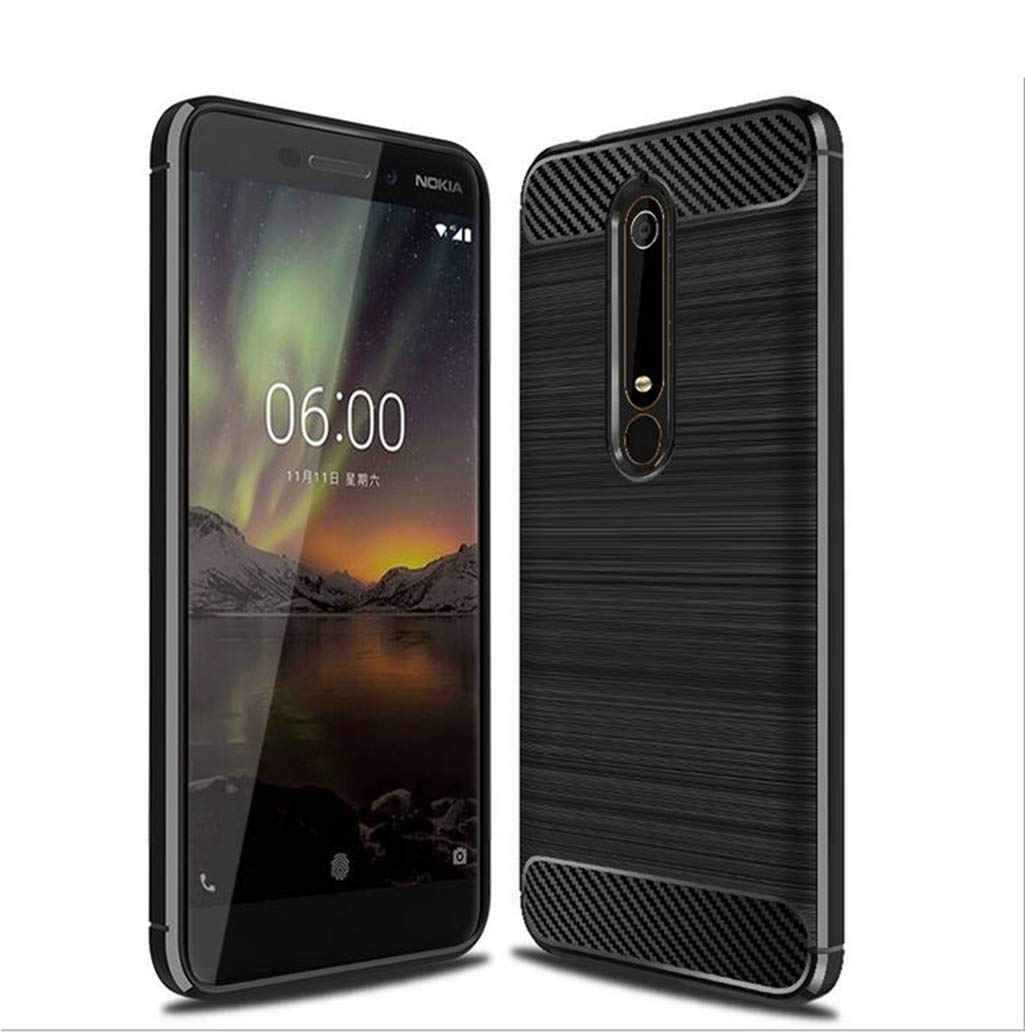 NEKOYANOKIA 6.1 case, Soft Feeling Full Protective Anti-Scratch&Fingerprint + Scratch Resistant Fit Mobile Phone Case Cover for NOKIA 6.1