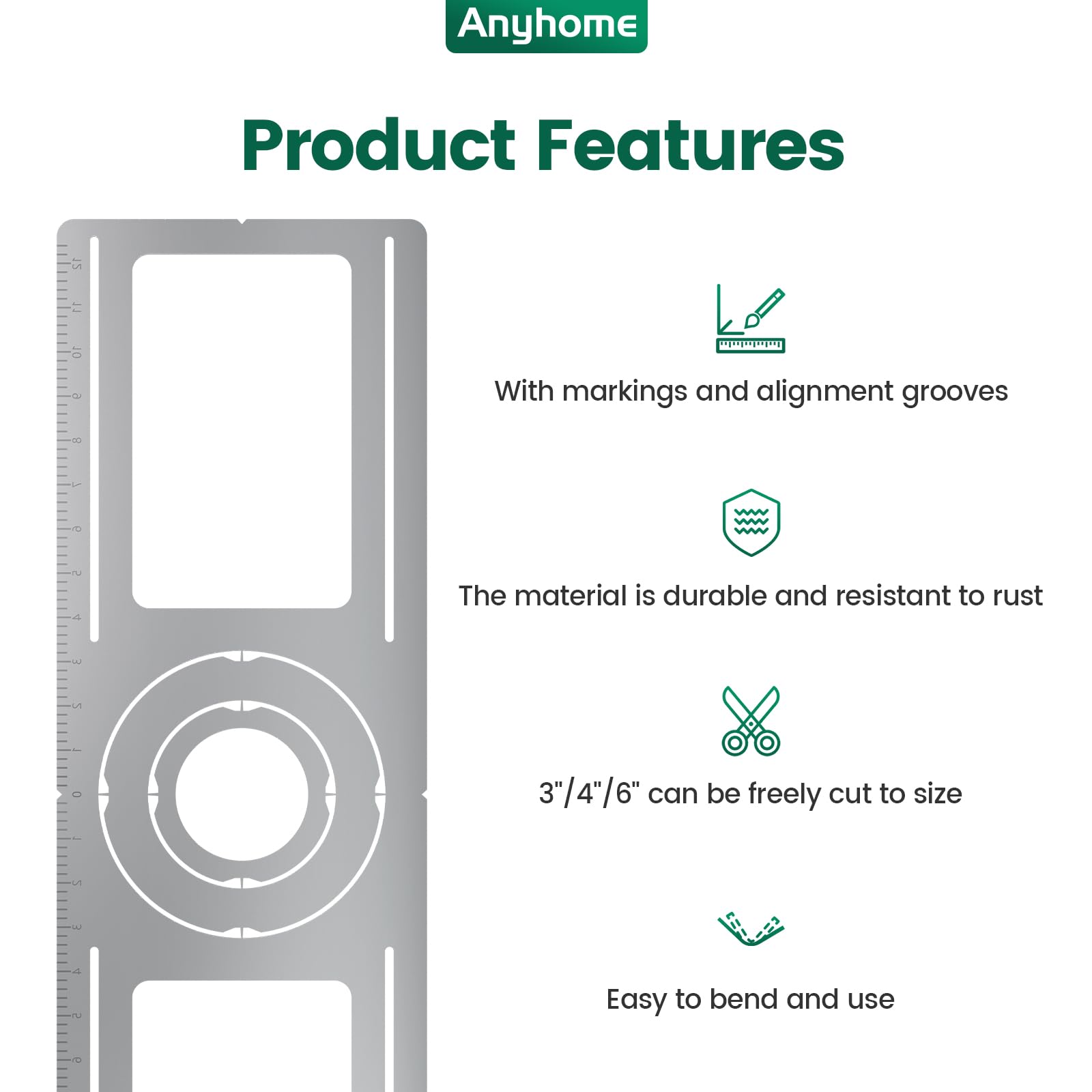 Round Hole Mounting Plates - Secure Your Recessed Lights -5 Round Hole Mounting Plates - Secure Your Recessed Lights -5