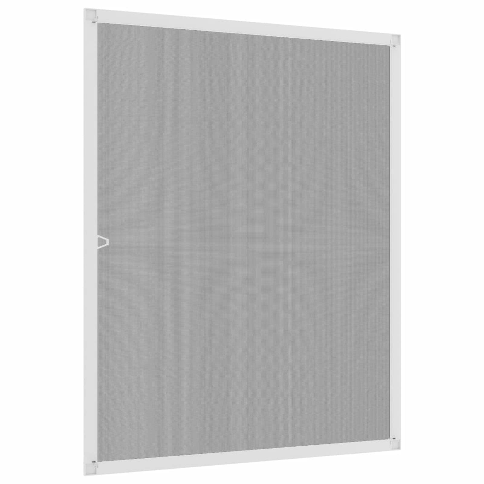 Insektenschutz für Fenster, Fliegengitter Fenster, Fliegenschutz Fenster, Pollenschutzgitter Fenster, Insektengitter Fenster, Insektennetz, Fensternetz, Weiß 100x120 cm