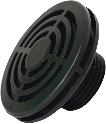 Filtro de PVC de perfil bajo roscado MPT de 1,5 pulgadas para barriles de lluvia, acuarios, riego