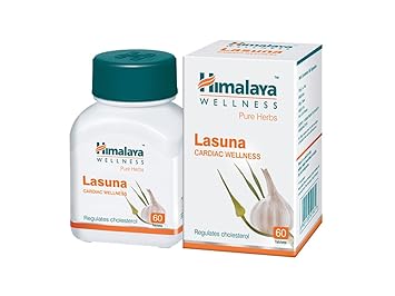 Himalaya Wellness Pure Herbs Lasuna Cardiac Wellness Tablets - 60 Tablets