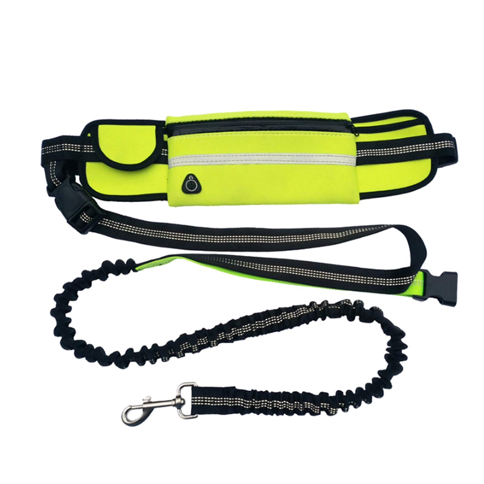 ANTOLE Hands Free Dog Leash for Running Walking Training Hiking Retractable Bungee Dog Running Waist Leash for Small Medium Dogs Adjustable Waist Belt Reflective Stitches Green (B092HSQ11G) Amazon Price History, Amazon Price Tracker