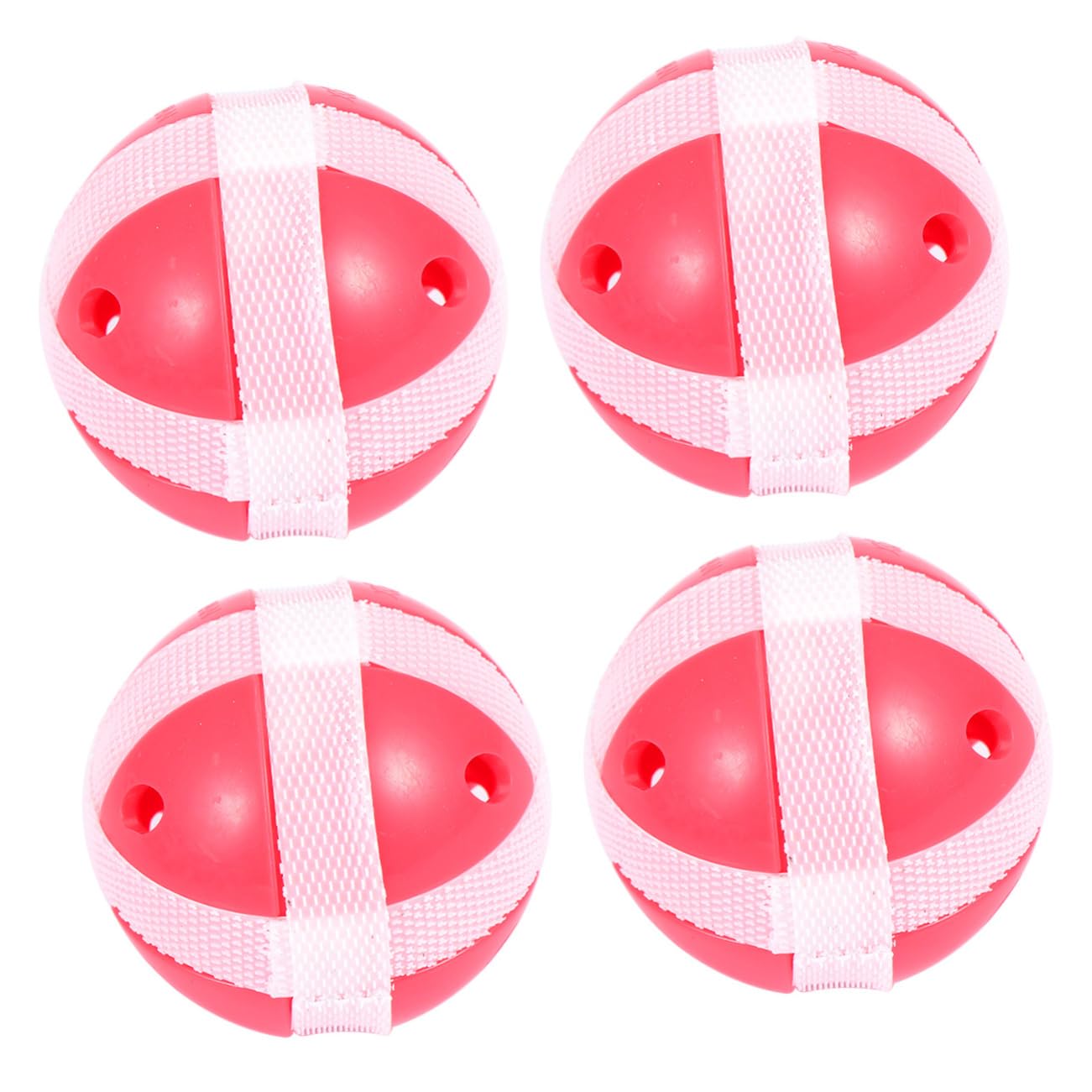 Toddmomy 12pcs Interactive Paste Ball for Fun Educational Plastic Sticky Balls for Hand Eye Coordination Play Lightweight and Portable for Pink