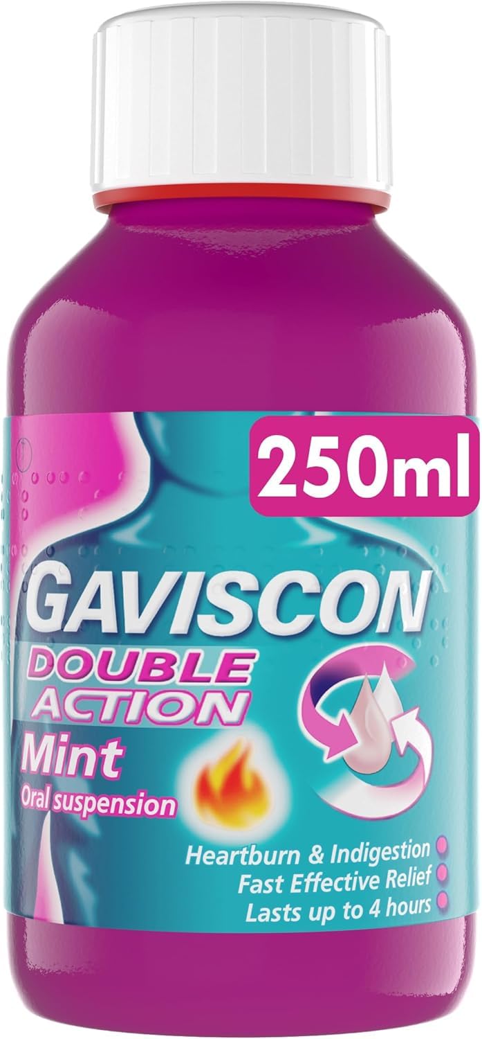 Gaviscon Double Action Mint Flavour Liquid, 250ml