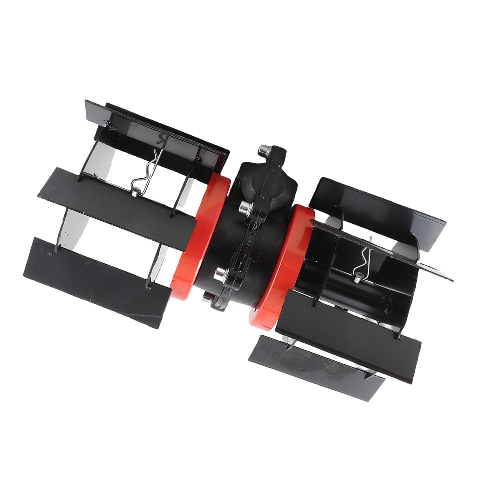 Rueda de Desmalezado de 10 Cm Rueda de Arado Profundo de Hierro de Aluminio Universal de 9 Dientes para Cortacésped Accesorio Escarificador de Cultivador 26 Mm / 1,02 Pulgadas por su Césped,