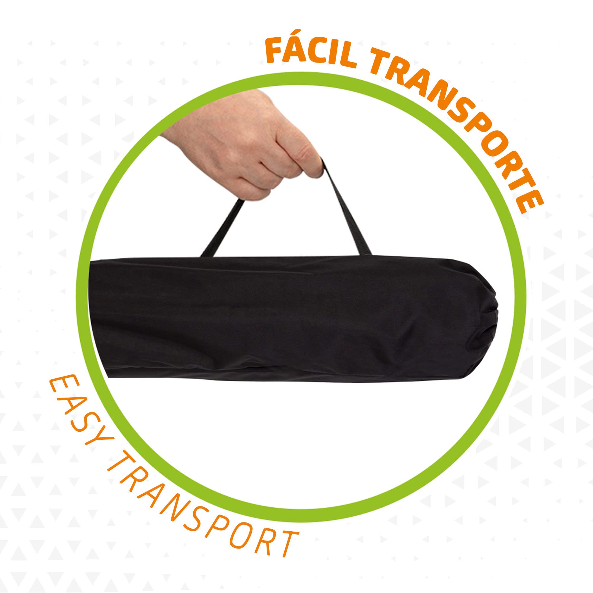 Tavolo Da Campeggio Pieghevole Aktive 70x70 Cm - Leggero E Portatile - Foto 7