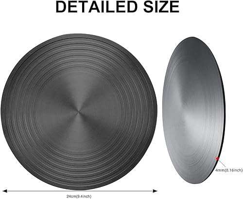 Miniatura 8 de Utensilios de cocina de protección con difusor de calor, grueso antideslizante para estufa de gas, adaptador de inducción de cocina, ahorro de