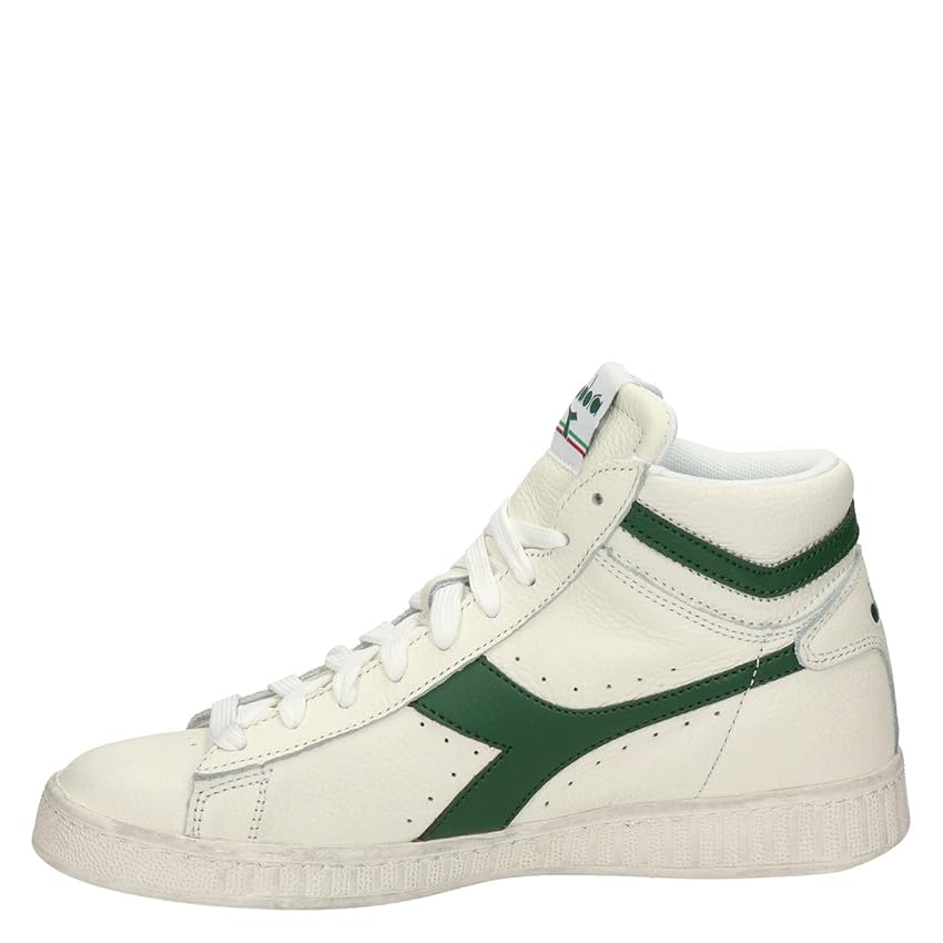 Immagine del prodotto Diadora Game L High Waxed, Sneaker Unisex - Adulto, Bianco White Green Foliage, 37 EU