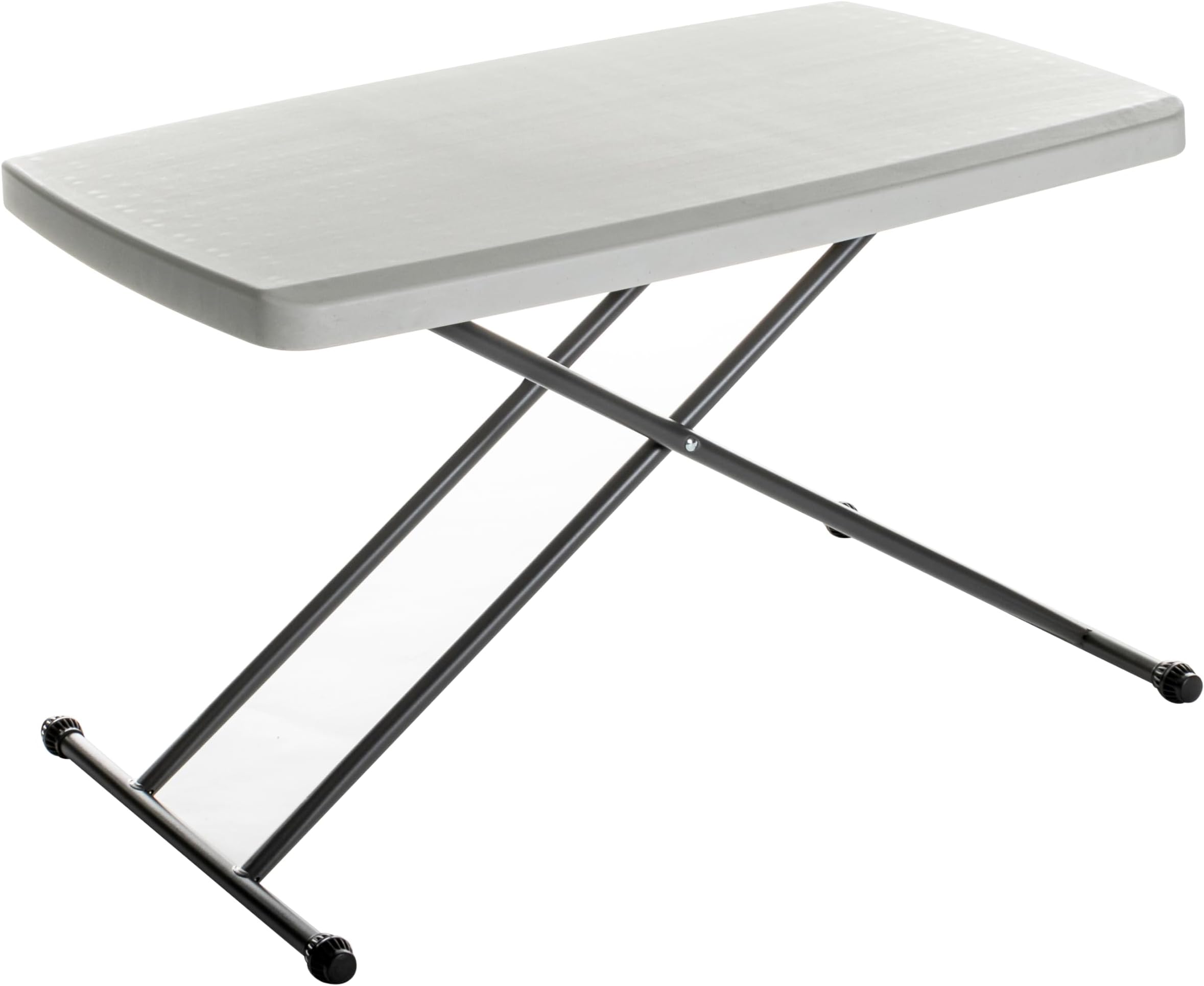 Iceberg IndestrucTable TOO 1200 Series Personal Folding Table, Platinum