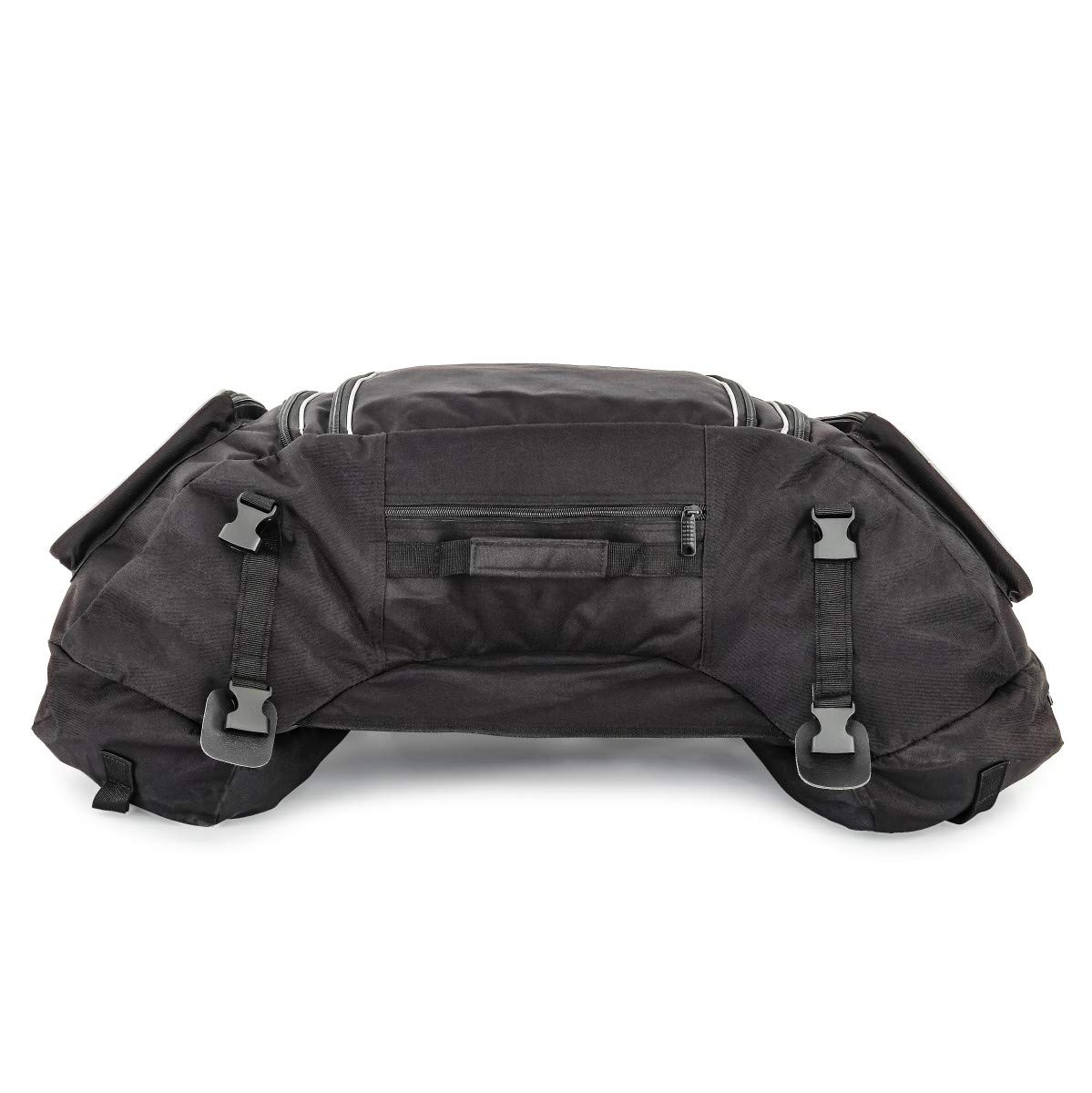 Motorrad Hecktasche für Kawasaki Z 800 e Gepäck-Tasche Motoroller Motorradgepäck für sozius hinten schwarz