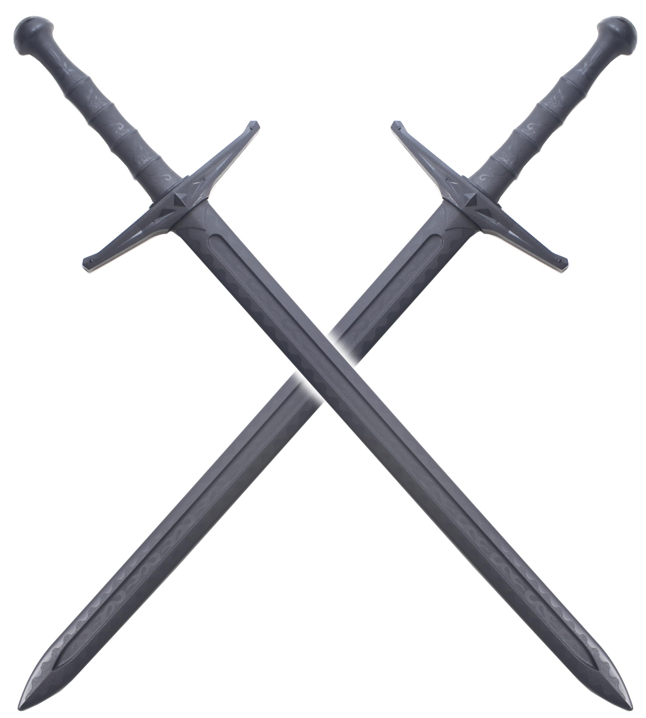 Pack 2 Epees de Frappe Medieval Polypropylene Entrainement Combat E504-PP ABS Epee Entrainement