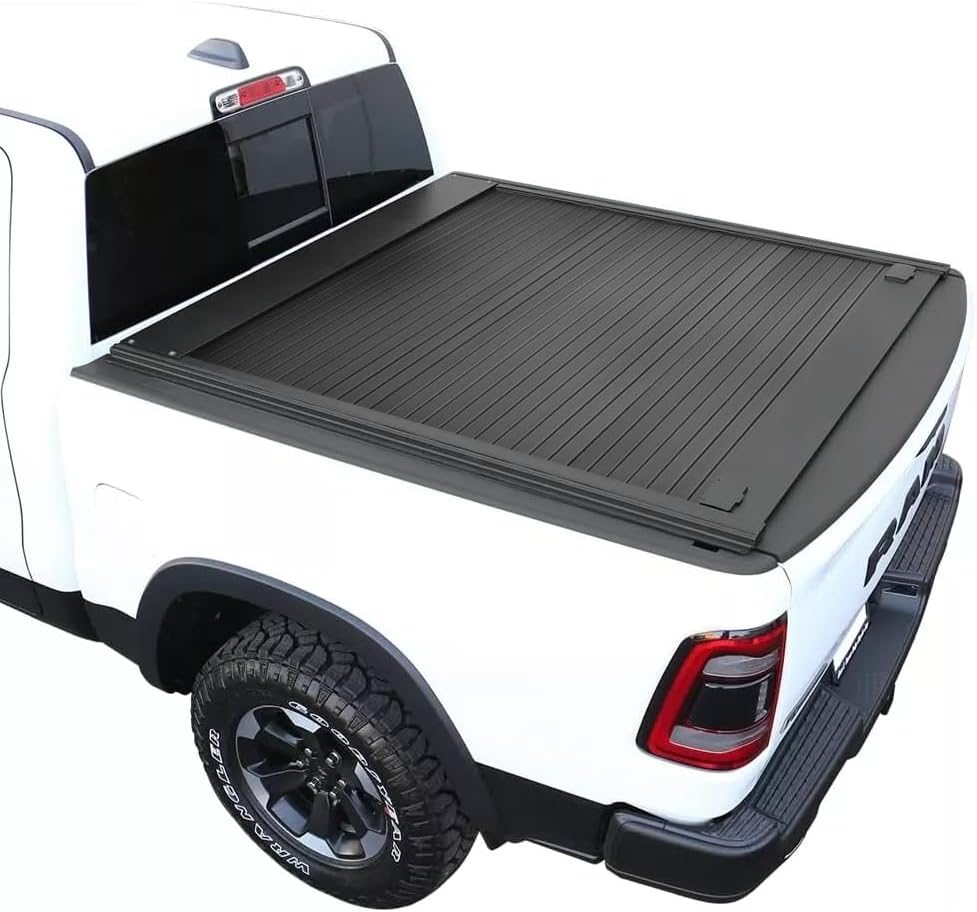 Syneticusa MB Retractable Hard Tonneau Cover Fits 2019-2026 Dodge Ram 1500 5'7