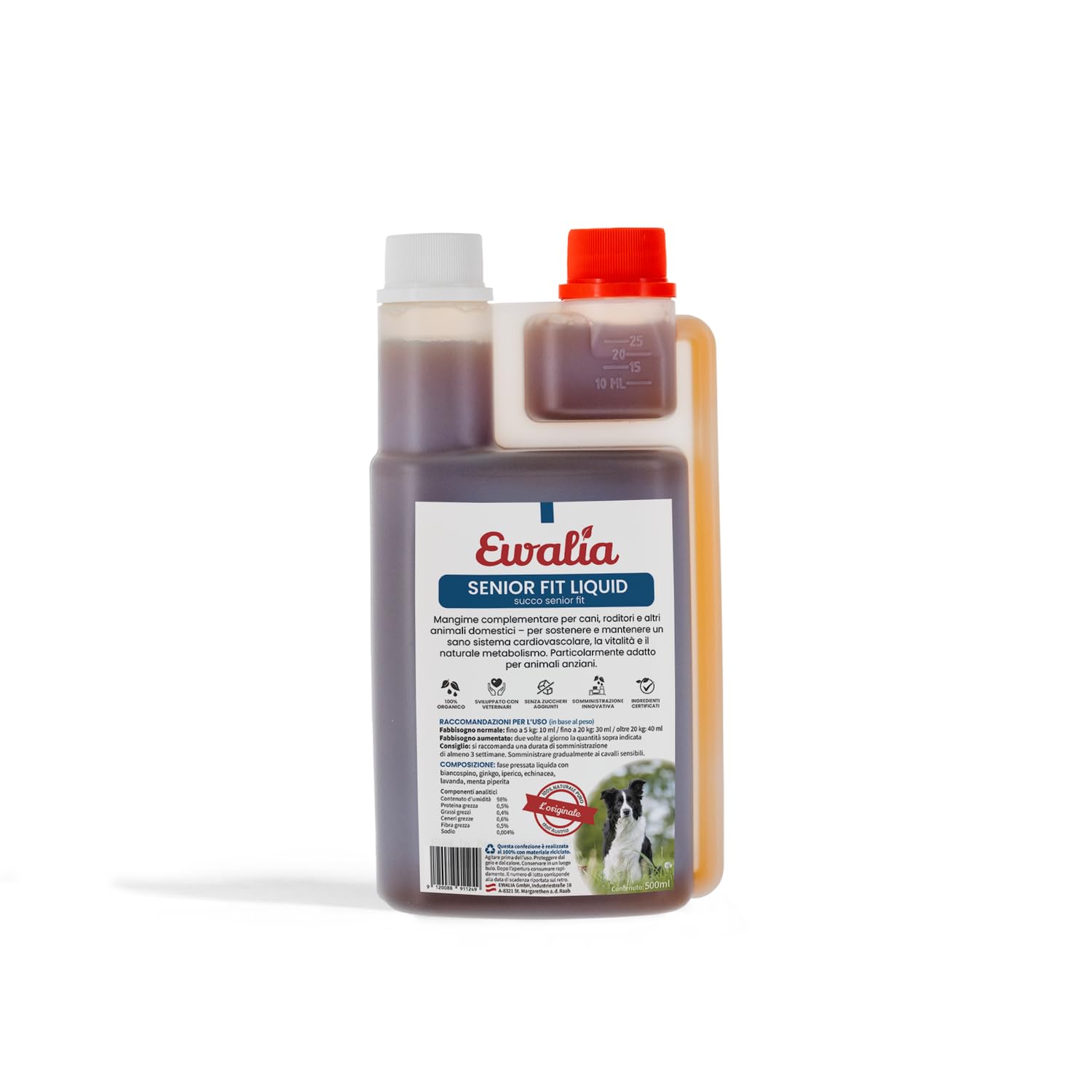 Ewalia Senior Fit - Succo per animali domestici 500 ml