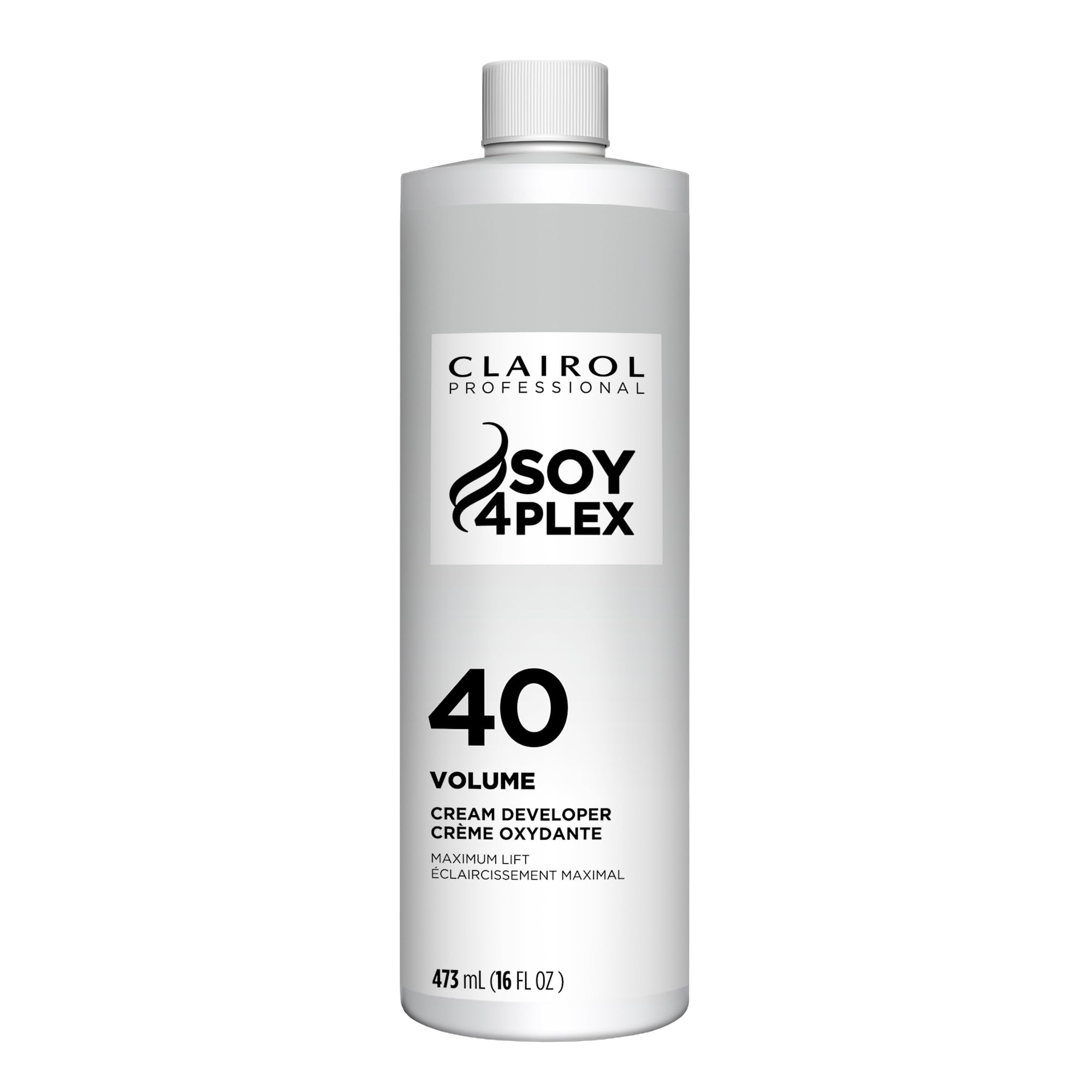 Crème Permanente 40 Volume Hair Developers, 16 oz. | For Coloring, Lightening & Lifting with Deep Conditioning Formula | Packaging May Vary