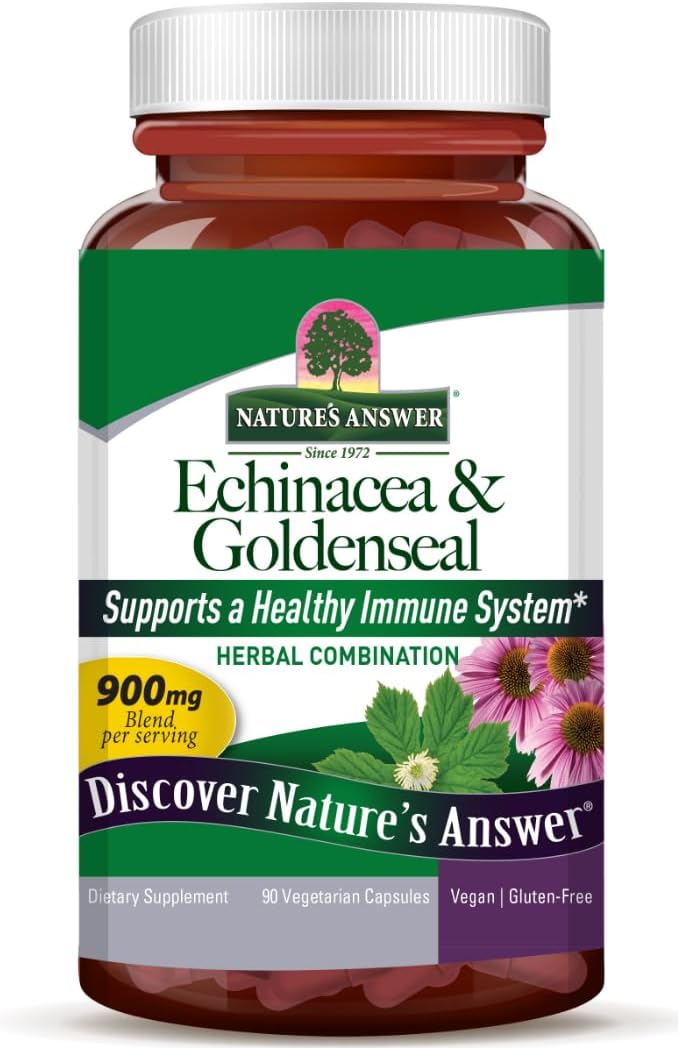 Natural’s Answer ECHI&Goldens. 900mg HerbalCombo, 90 Capsules
