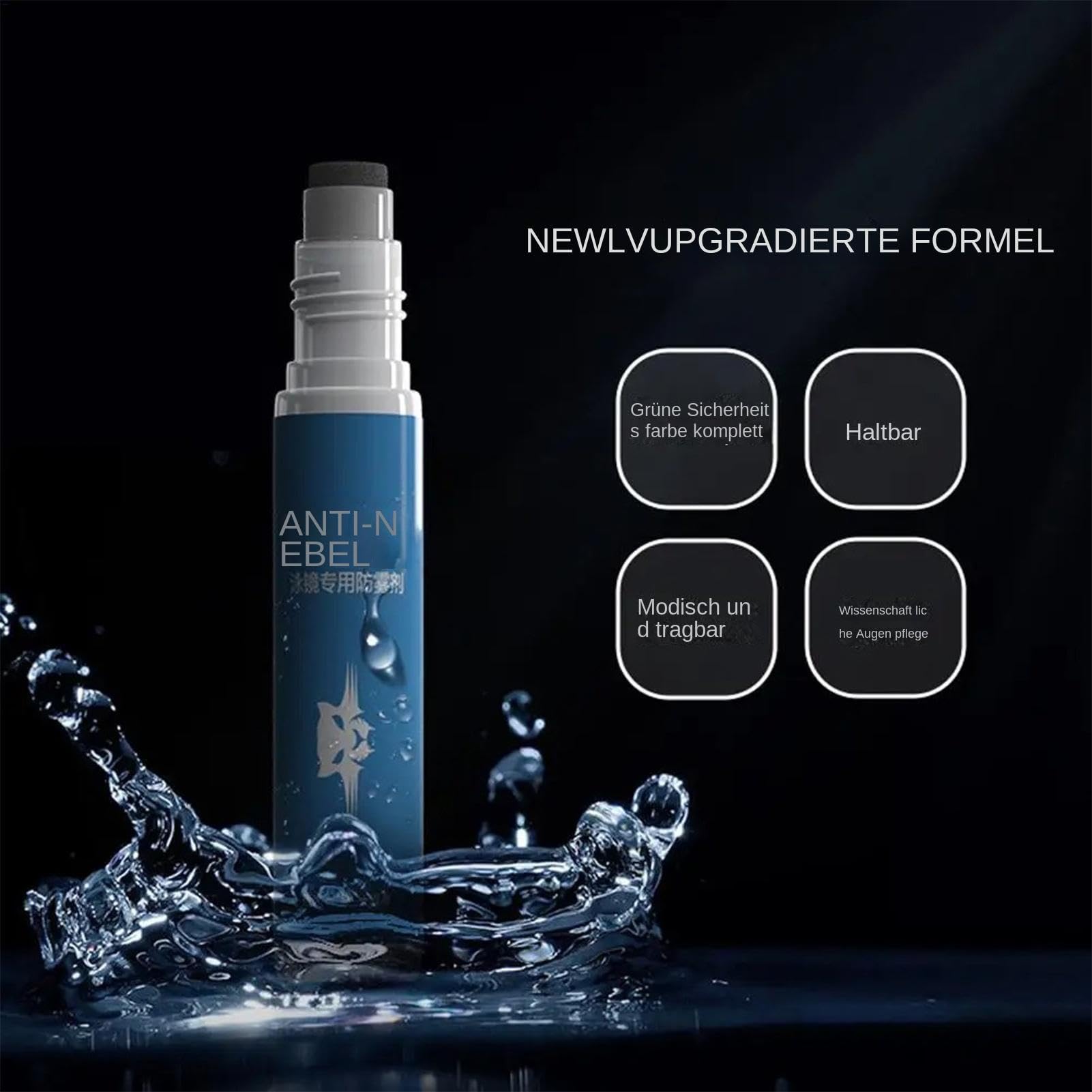 Defogger do okularów, spray zapobiegający zaparowaniu - spray do okularów – Anti og Visor Cleaner do uprawiania sportu | Okulary - Defogger - rozwiązanie do snorkelingu, jazdy na nartach, pływania,