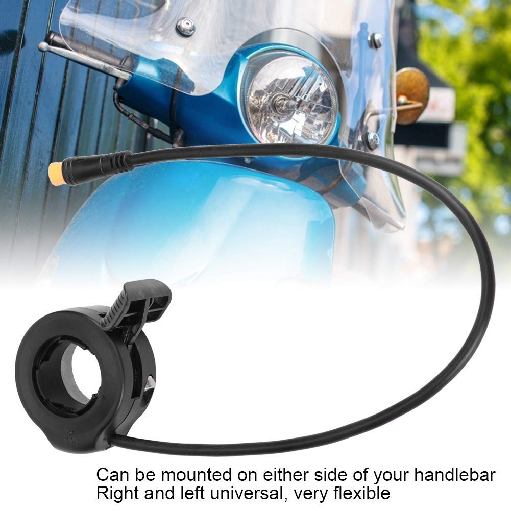 Alomejor - Acelerador de Dedo para Control de Velocidad con Conector Impermeable para Scooters eléctricos