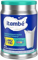 Leite em Pó Semidesnatado Instantâneo Itambé Nutri Vitaminas Lata 300g