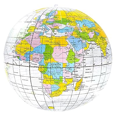 Rhode Island Novelty 16 Clear Globe Inflate