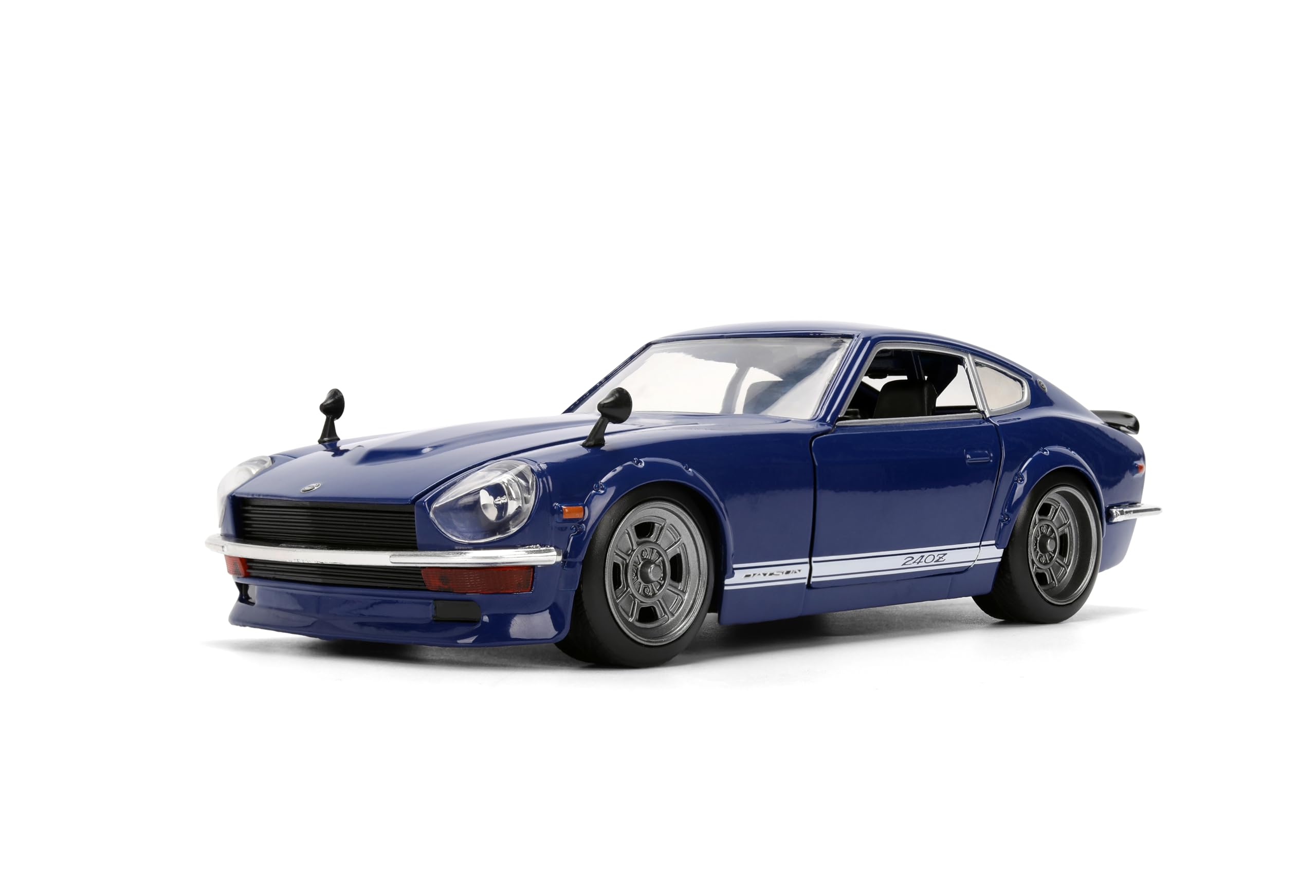 Jada 1972 Datsun 240Z, ciemnoniebieskie zabawki w skali 37020-1/24 odlewany model samochodu