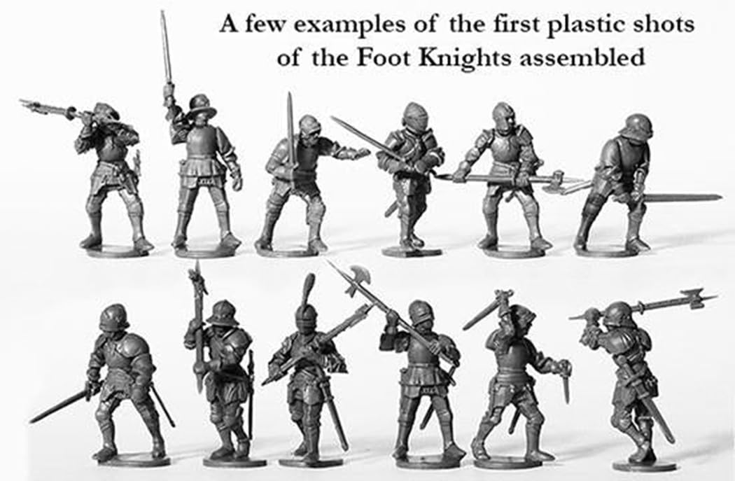 Amazon.com: 28mm War of the Roses Foot Knights 1450-1500 (38) : Arts,  Crafts & Sewing