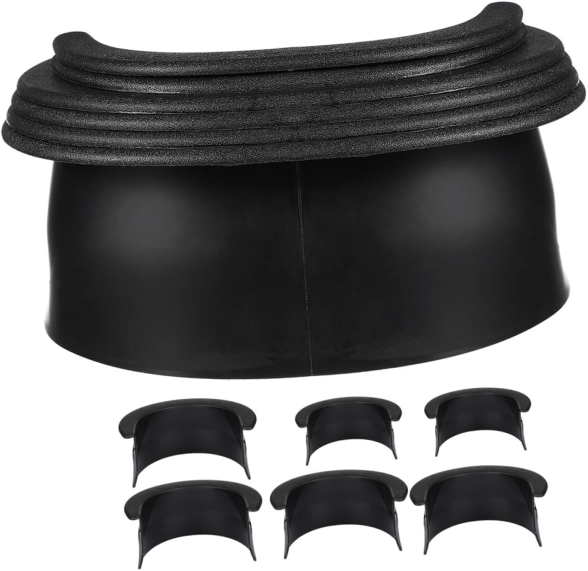 12pcs Billiard Table Pocket Liners for Standard Pool Tables Sturdy Plastic Drop Liners to Reduce Noise Vibration Enhance Gameplay Experience