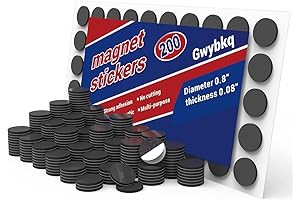 Magnetic Stickers 200 Pcs: Ultra Sticky Magnets for Endless Creative Uses