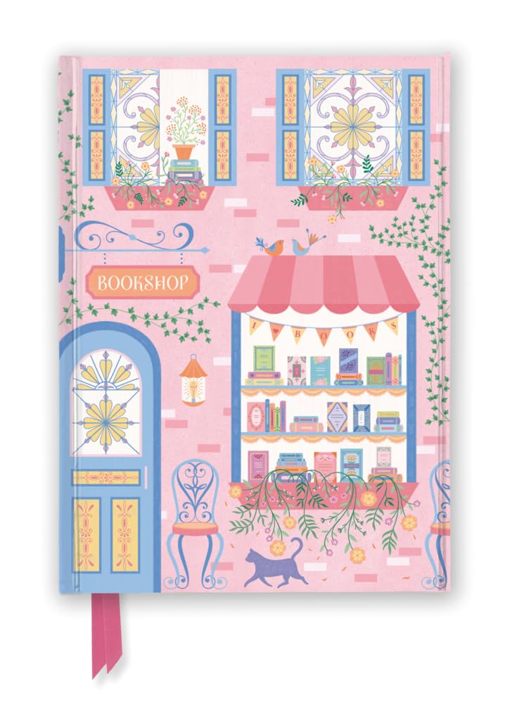 Jenny Zemanek: The Bookshop (Foiled Journal) (Flame Tree Notebooks)