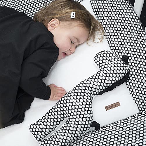 BO Baby's Only - Gebreid boxkleed Sun - Parklegger - Speelkleed - Mint/Stonegreen - 80x100 cm - Extra dik - Tweezijdig te gebruiken - Afbeelding 6