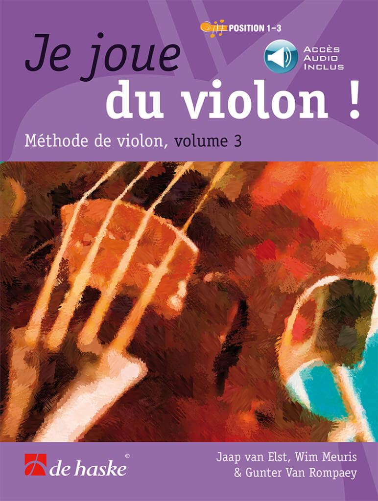 Je joue du violon Vol. 2 + Vol. 3 (DHP 1074267-404, DHP 1104949-404, 9789043162593, 9789043168564) + Cahier de musique Soundman + 2 crayons (Ensemble de départ)