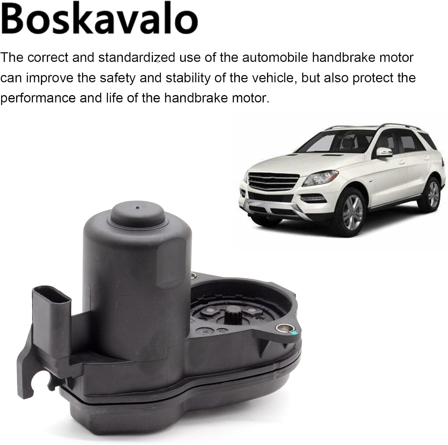 1669065401 Rear Parking Hand Brake Caliper Servo Motor Handbrake Actuator (with Screw Sealing Ring) for W166 X166 GL GLE GLS ML 63 250 350 400 450 550