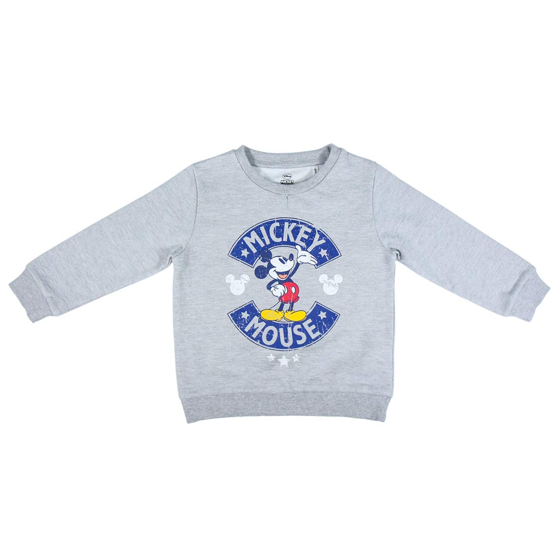 CERDÁ LIFE'S LITTLE MOMENTS Sudadera de Algodón Mickey Mouse-Licencia Oficial Disney, Gris, 2 años para Bebés, Talla única
