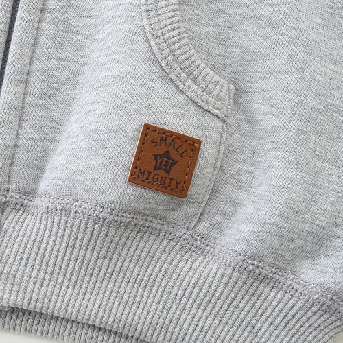 KIDDLETOWN Baby Kapuzenjacke Baby Hoodie Reißverschluss Warme Kinder Cartoon Bär Outwear Unisex Hooded Sweater Jacket Jungen Mädchen Baumwolle Kapuzenpullover 12-18 Monate