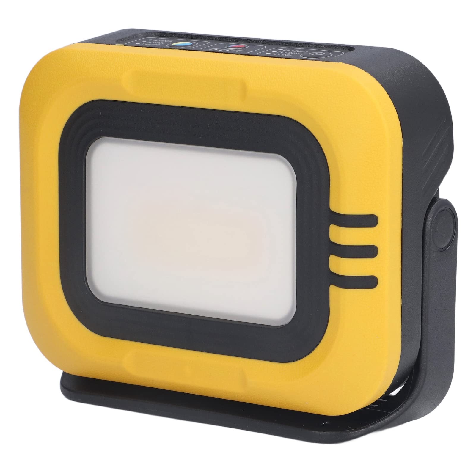 Cocoarm Lampada da Lavoro a LED Ricaricabile, Lampada da Lavoro Portatile in Silicio Monocristallino con 1200LM IPX5 Tipo C e Uscita USB con Base Magnetica a Ricarica Solare per Officina di