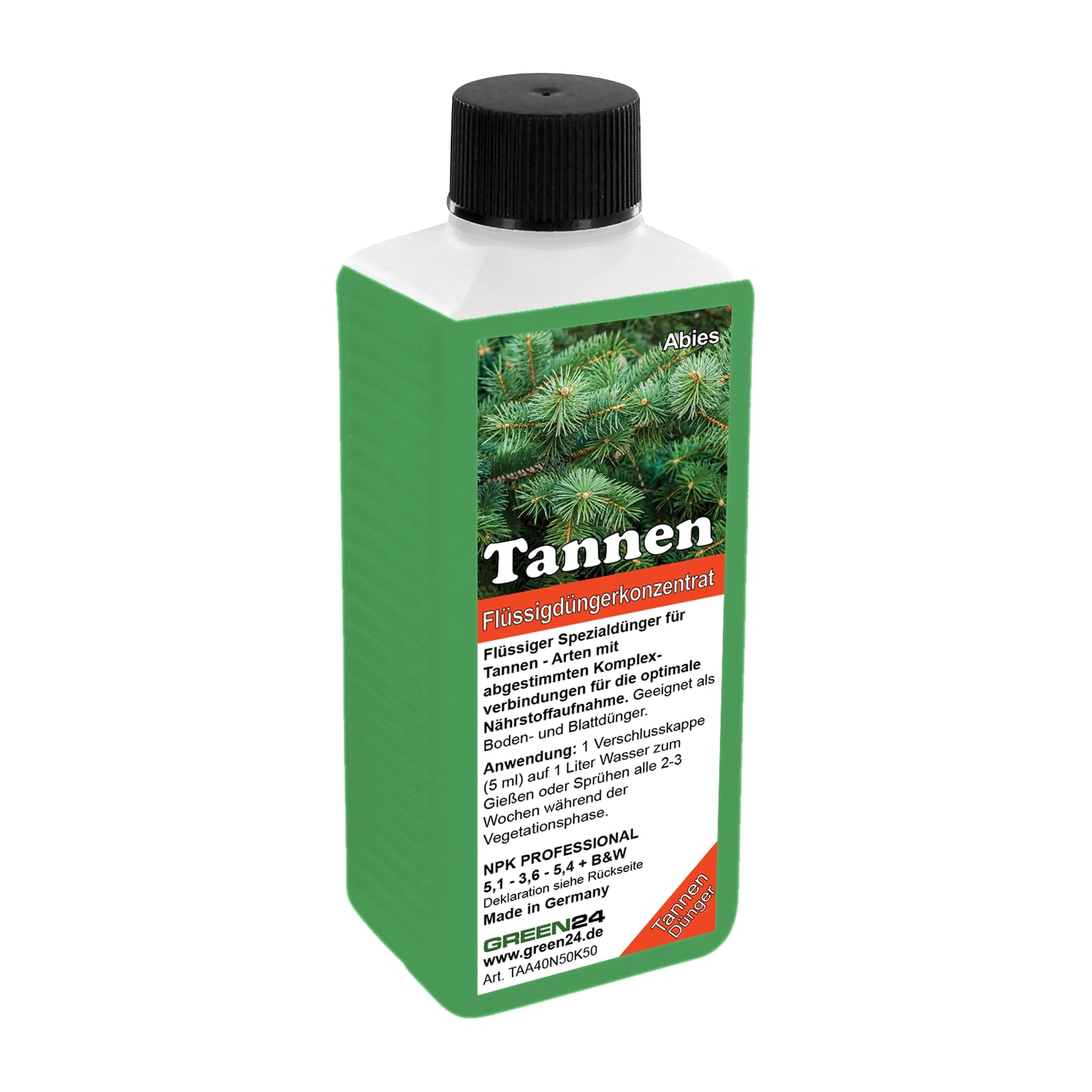 Tannen-Dnger  Abies Edel-Tanne, Nordmann-Tanne, Korea-Tanne Flssigdnger  250ml : Amazon.de: Garten