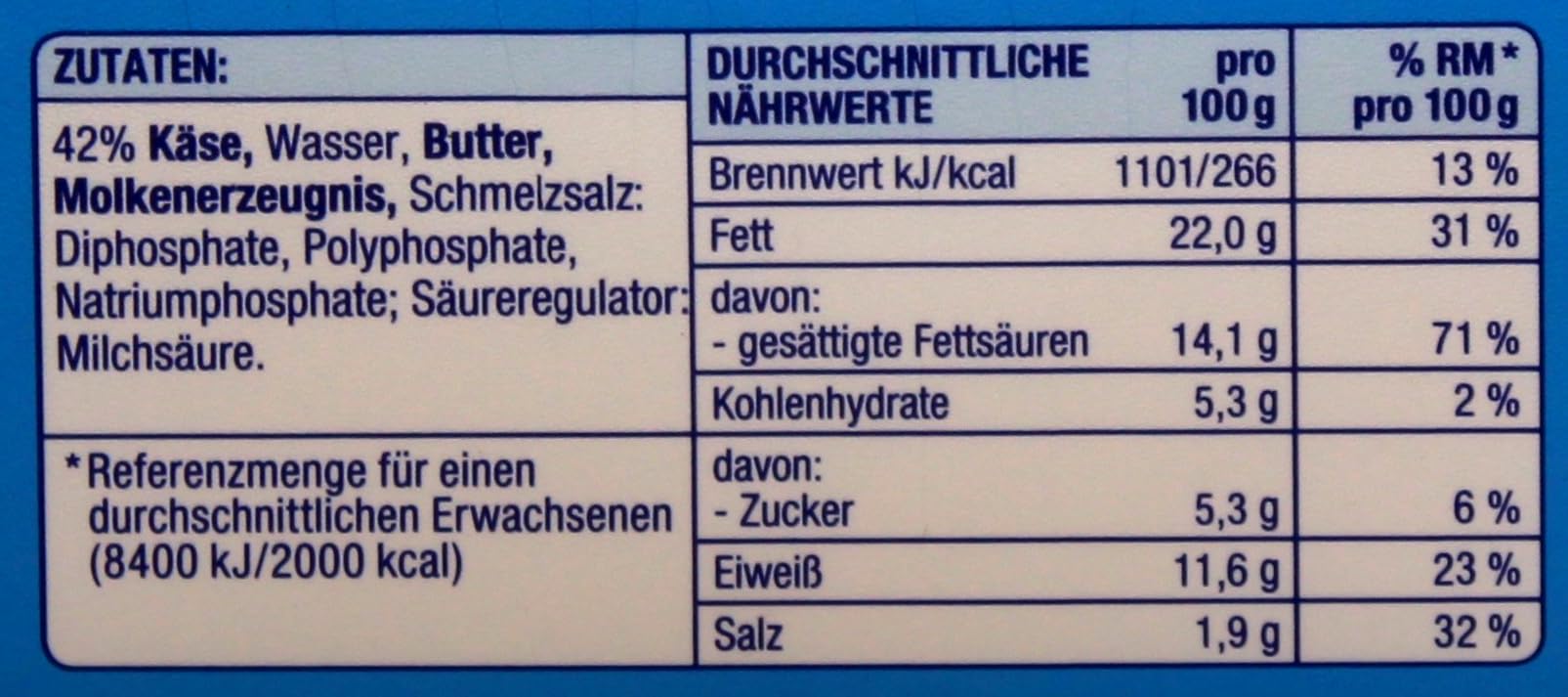 Gut & Günstig Schmelzkäsezubereitung Sahnig, 10er Pack (10 x 200g)